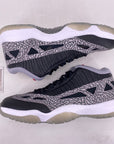 Air Jordan 11 Retro Low IE "Black Cement" 2020 New Size 10.5