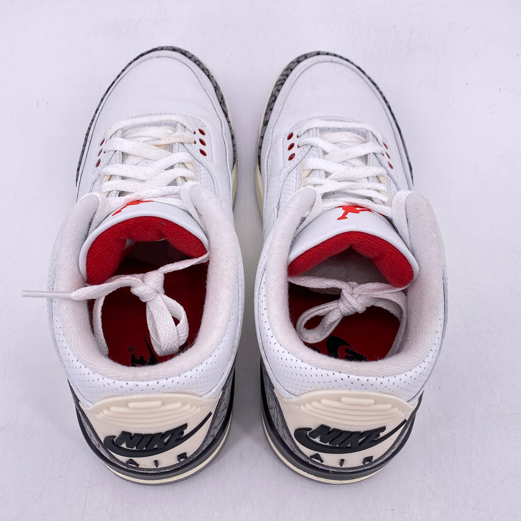 Air Jordan 3 Retro "White Cement Reimagined" 2023 Used Size 8