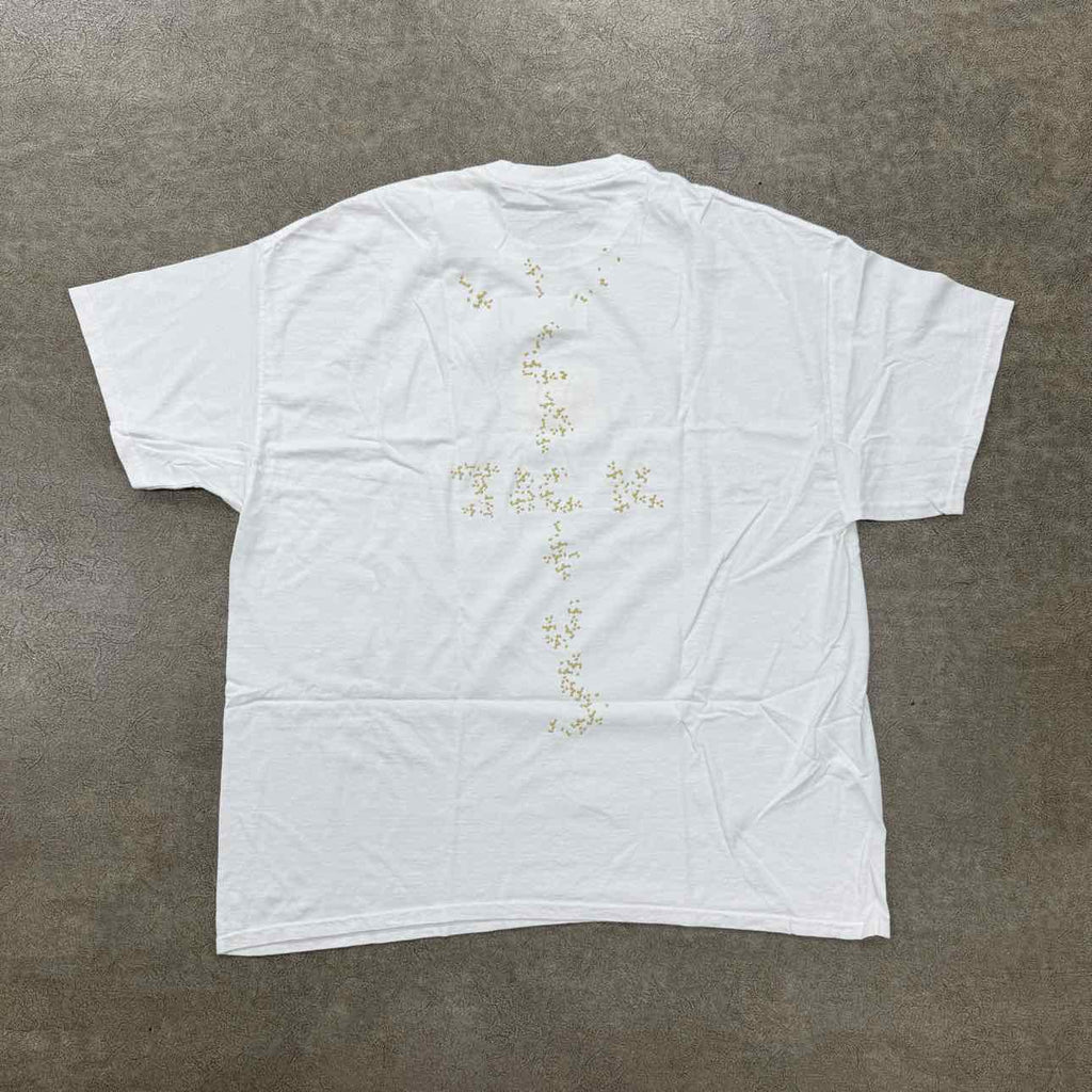 Travis Scott T-Shirt "MCDONALD'S" White New Size XL
