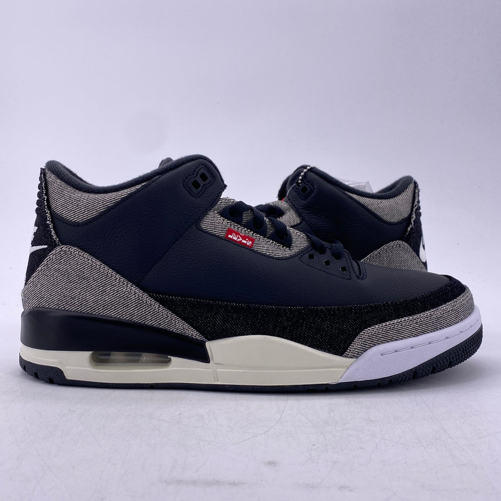 Air Jordan 3 Retro "Levis Black Denim" 2026 New Size 12