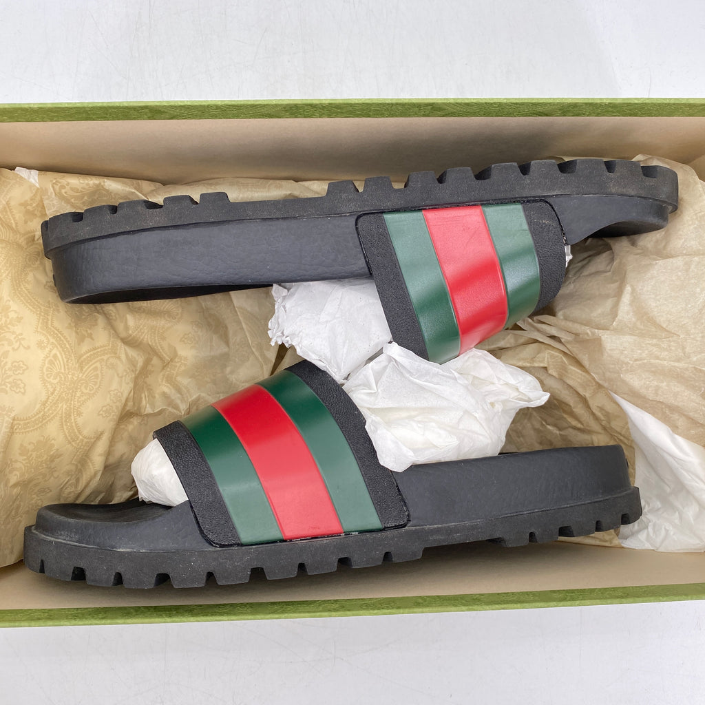 Gucci Slide "Web"  Used Size 10G