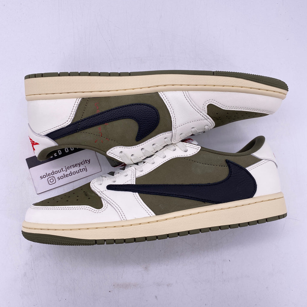 Air Jordan 1 Low OG SP "Medium Olive" 2024 Used Size 11.5