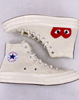 Comme Des Garcon Play High Top "Play"  Used Size 8