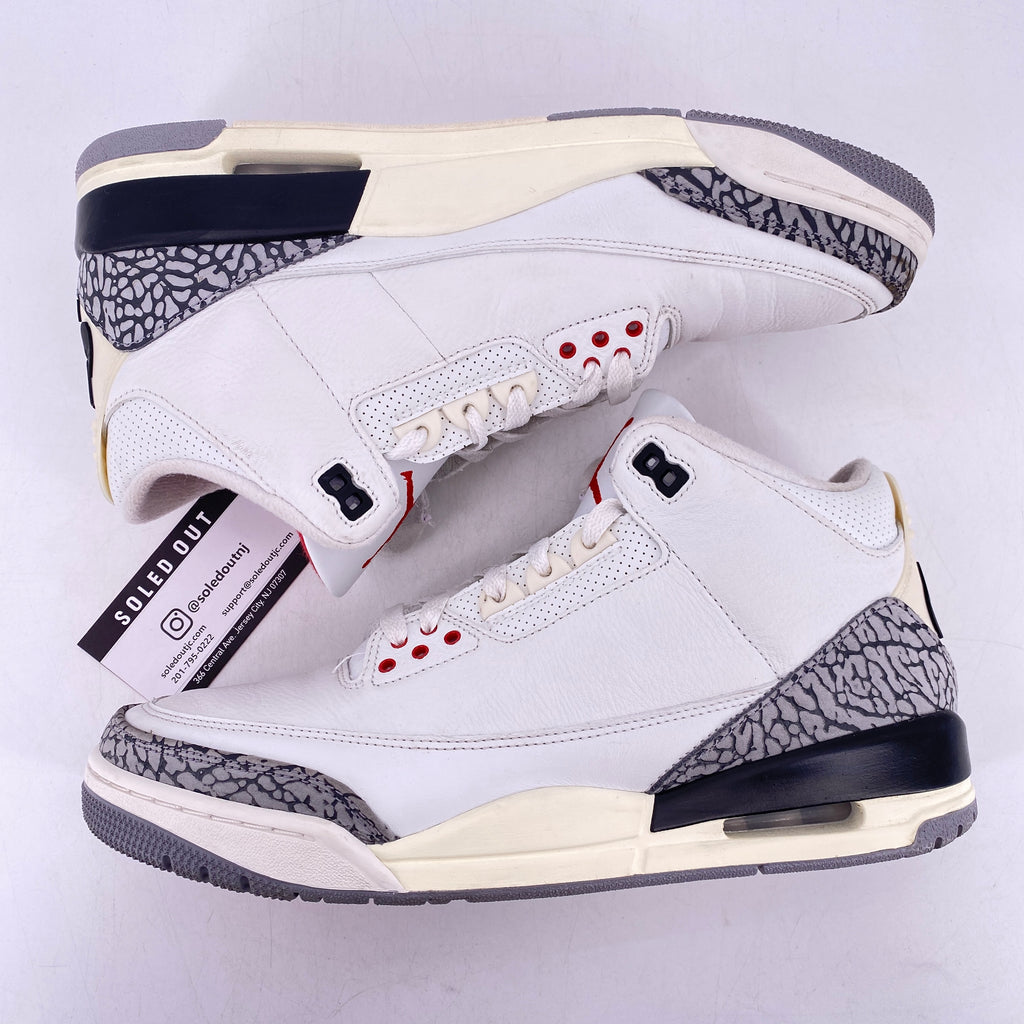 Air Jordan 3 Retro "White Cement Reimagined" 2023 Used Size 11