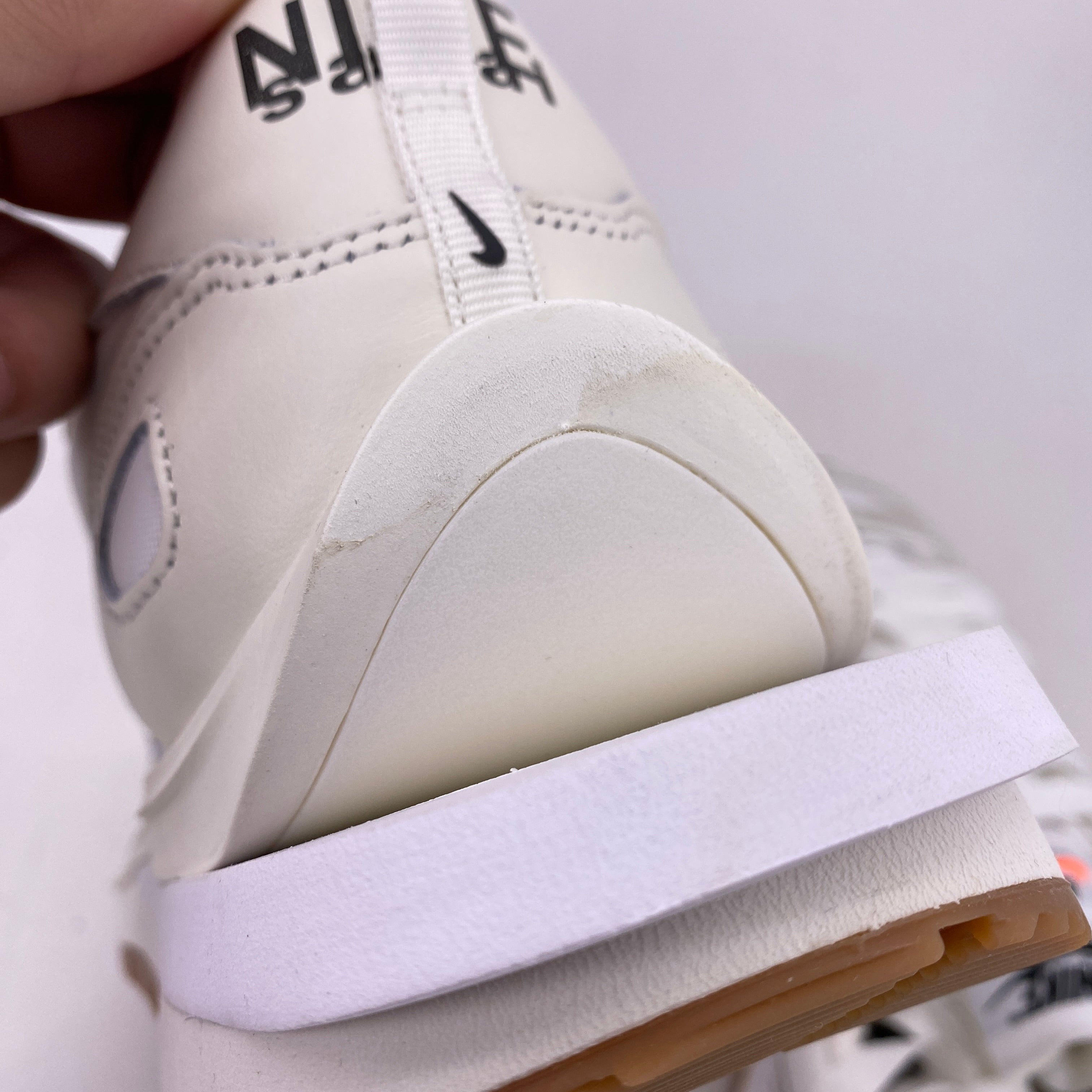 Nike Vaporwaffle / Sacai &quot;Sail Gum&quot; 2022 New Size 11.5