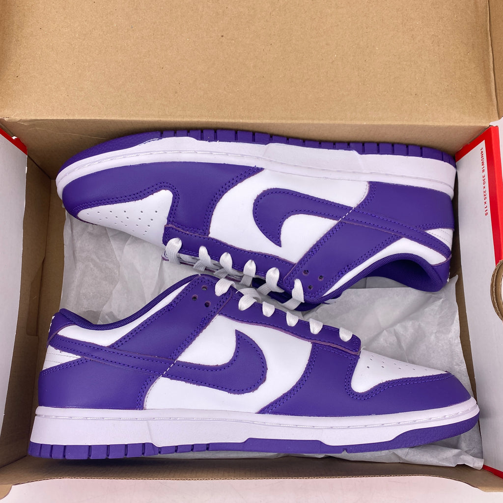 Nike Dunk Low Retro "Court Purple" 2022 New Size 10.5