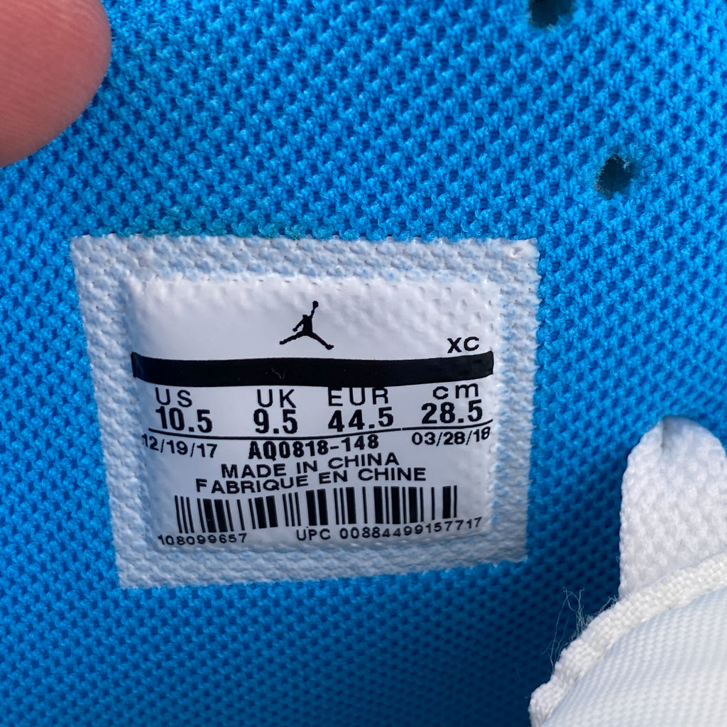 Air Jordan 1 Retro High OG "Off White Unc" 2018 New Size 10.5