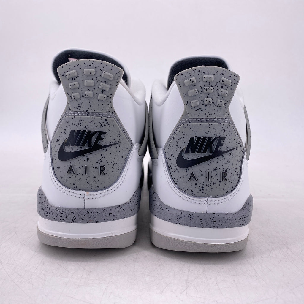 Air Jordan (GS) 4 Retro "White Cement" 2025 New Size 5Y