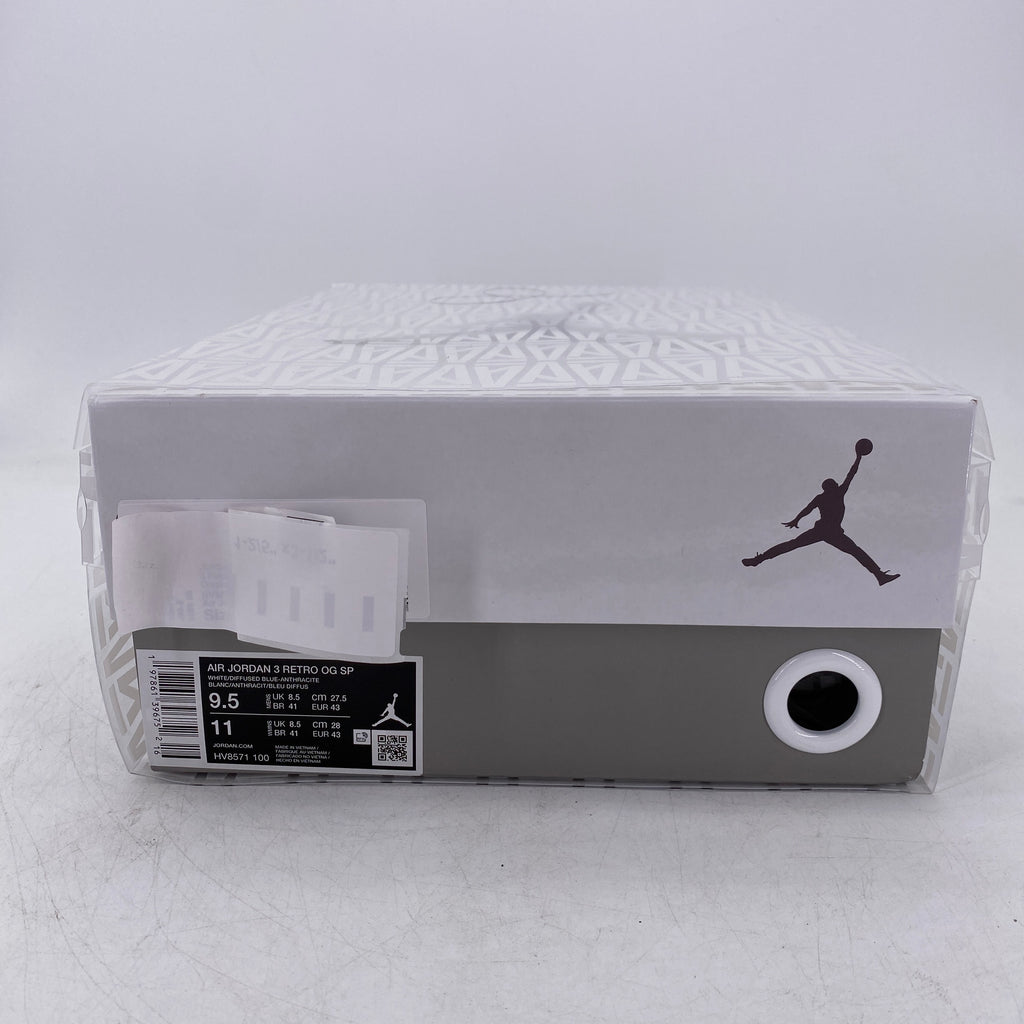 Air Jordan 3 Retro "Diffused Blue" 2025 Used Size 9.5