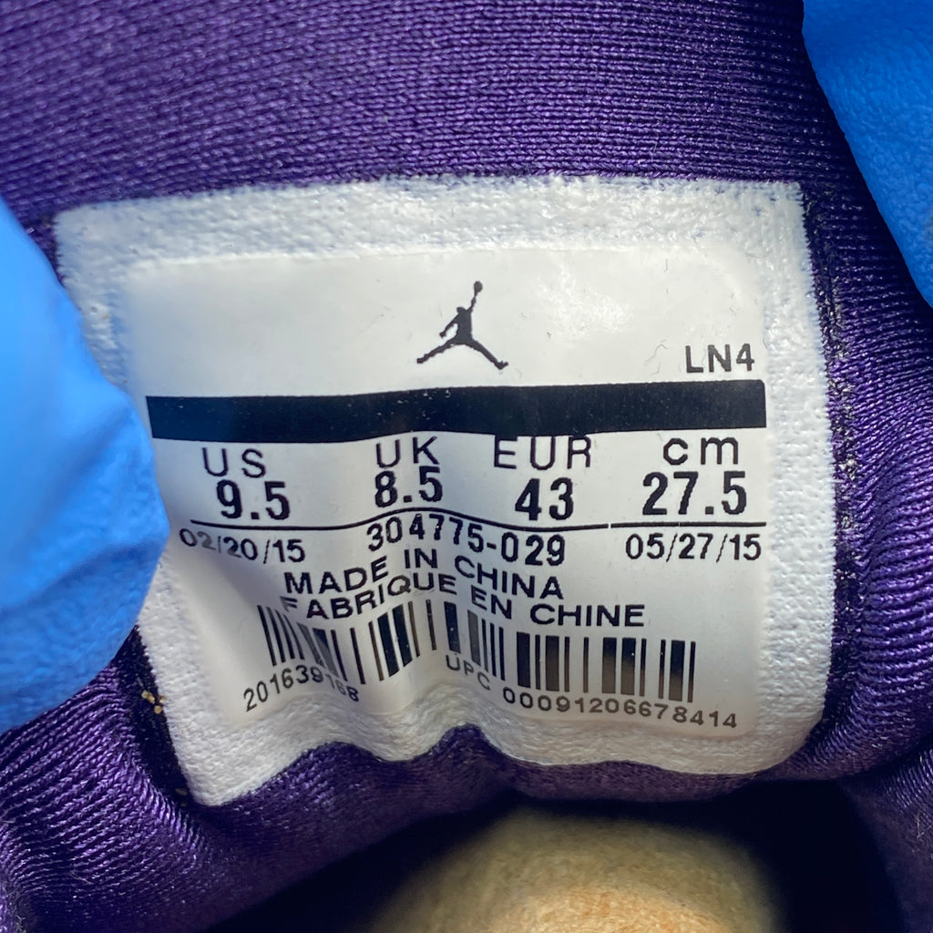 Air Jordan 7 Retro "Marvin The Martian" 2015 Used Size 9.5