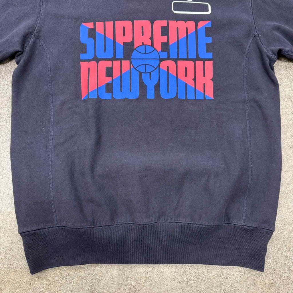 Supreme Crewneck Sweater "HIGHER LEARNING" Black Used Size XL