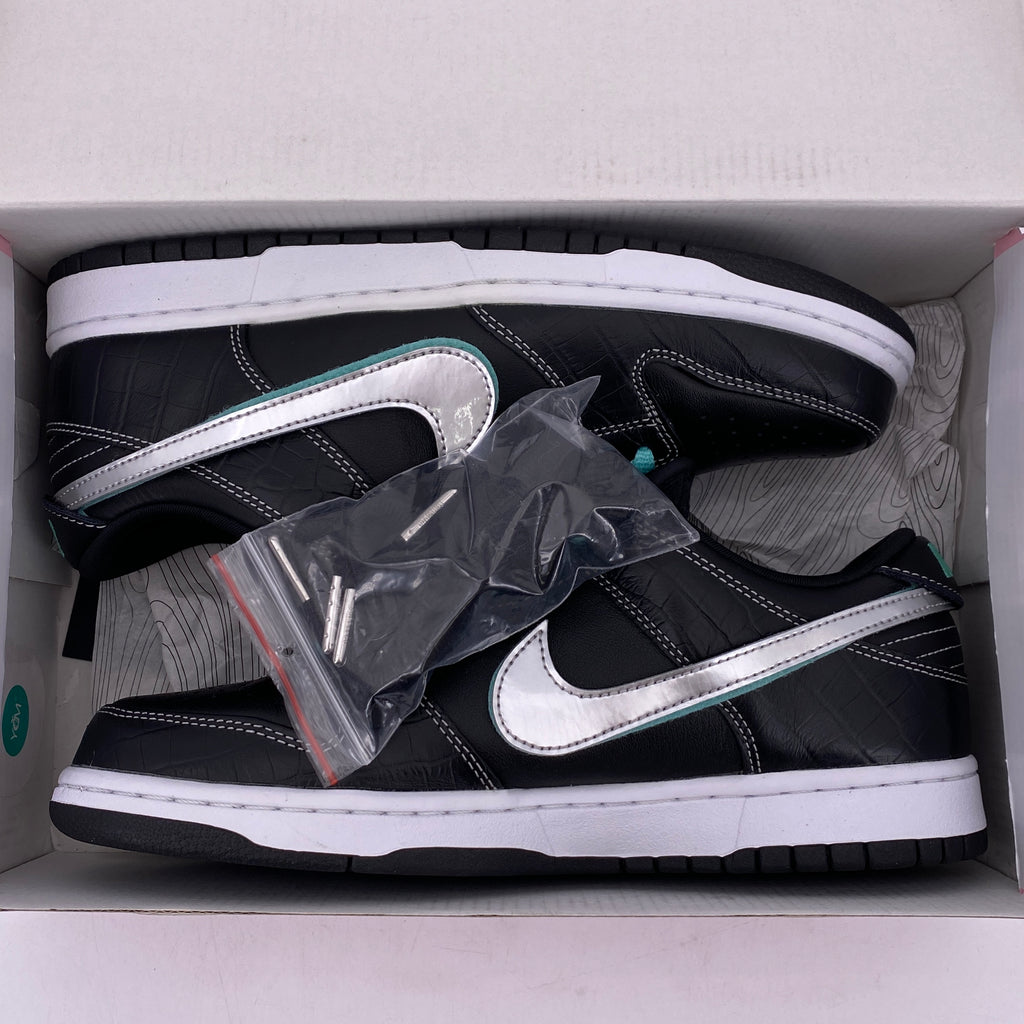 Nike SB Dunk Low Pro "Black Diamond" 2018 Used Size 9
