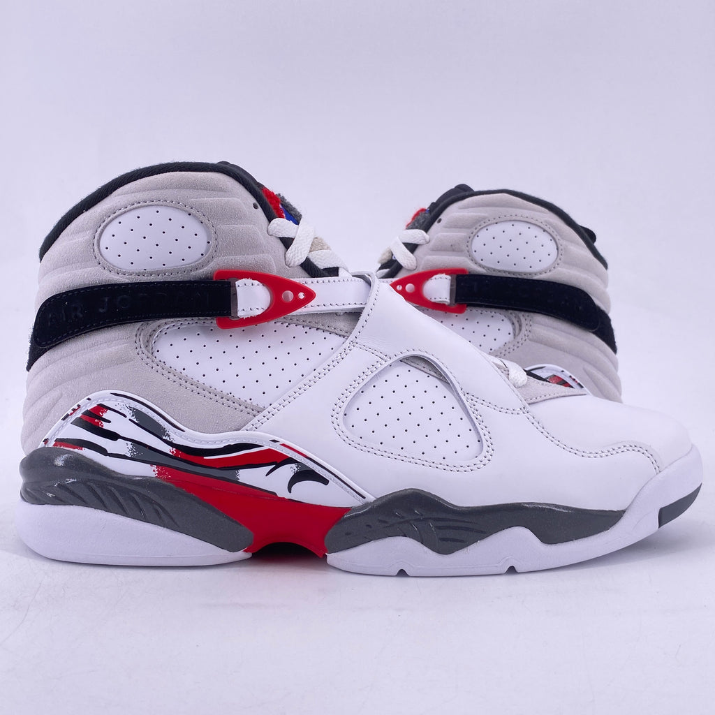 Air Jordan 8 Retro "White True Red" 2025 New Size 10