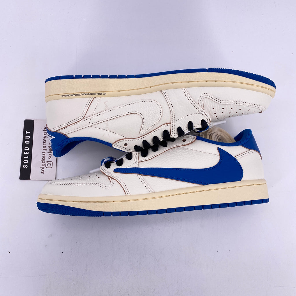 Air Jordan 1 Retro Low "Travis Fragment Military Blue" 2025 New Size 10
