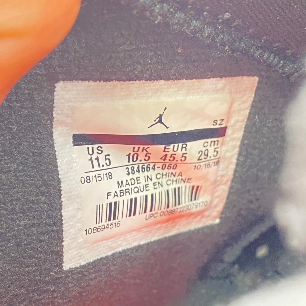 Air Jordan 6 Retro "Black Infrared" 2019 Used Size 11.5