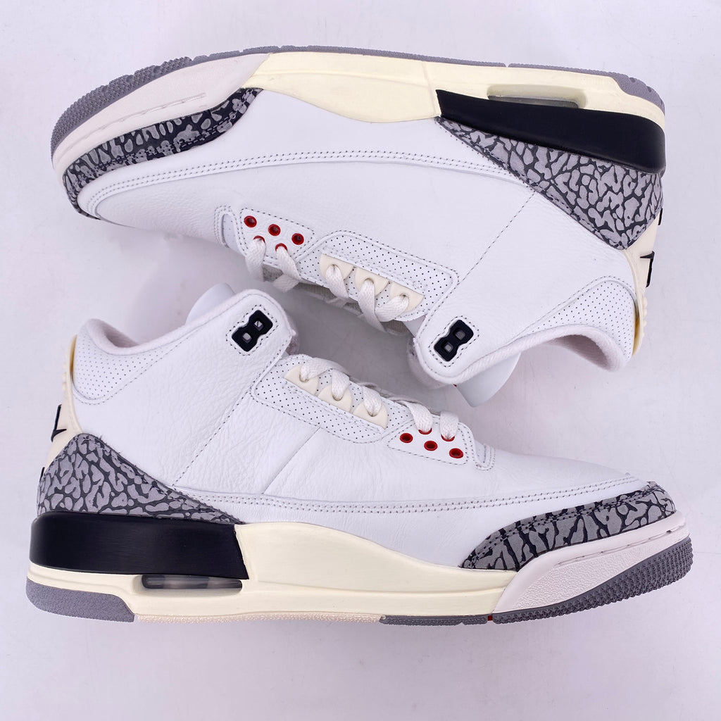 Air Jordan 3 Retro "White Cement Reimagined" 2023 New Size 10