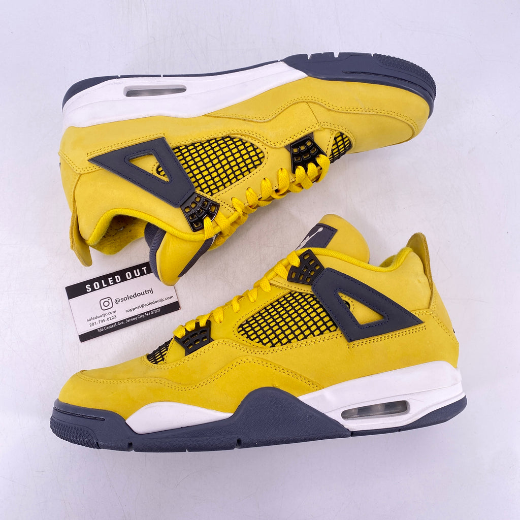 Air Jordan 4 Retro "Lightning" 2021 Used Size 11.5
