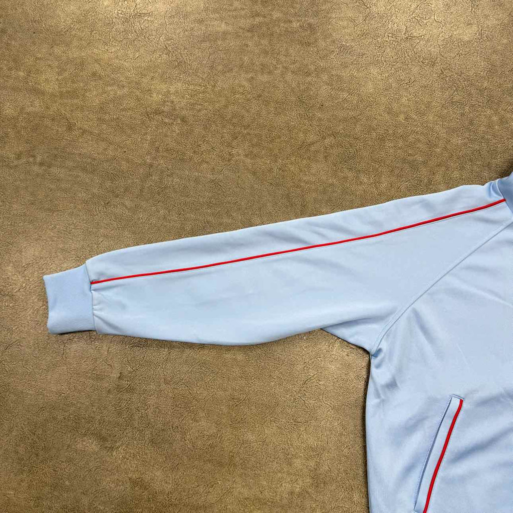 Supreme Track Jacket "TRICOT" Light Blue New Size S