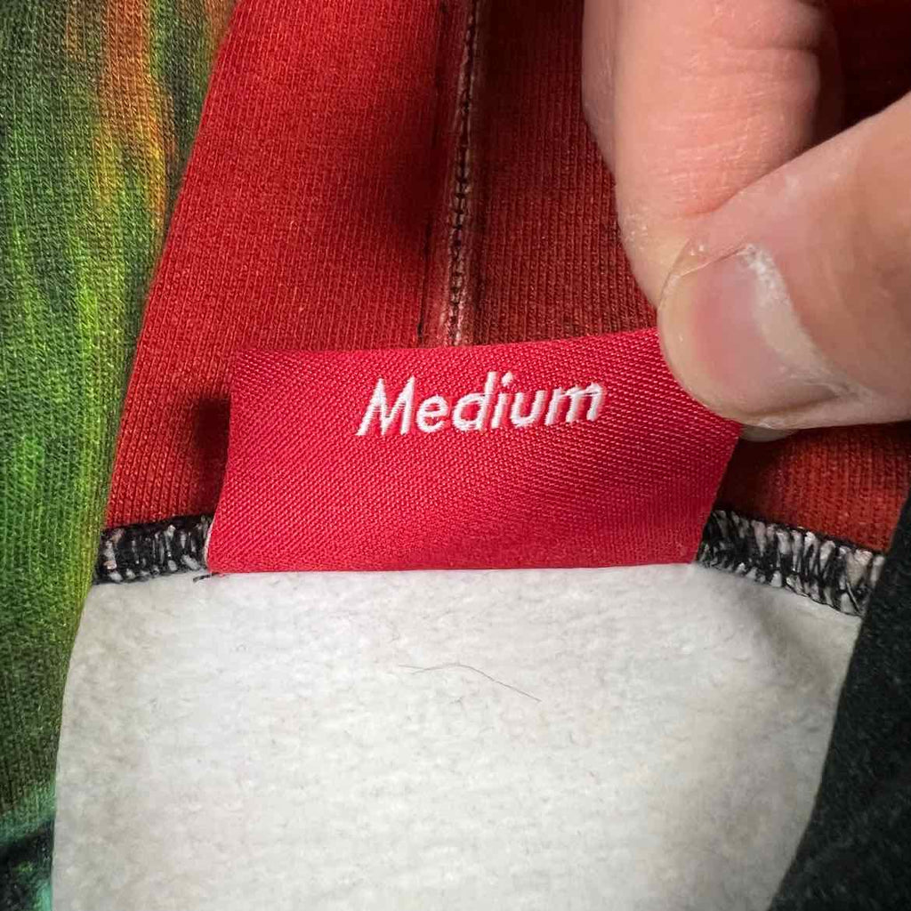 Supreme Hoodie "NICO" Red Used Size M