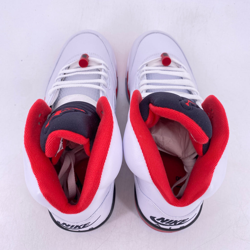 Air Jordan 5 Retro "Fire Red Black Tongue" 2025 New Size 11