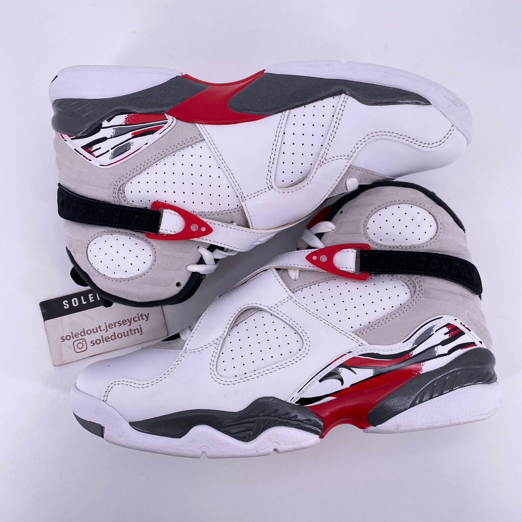 Air Jordan 8 Retro "White True Red" 2025 Used Size 8.5