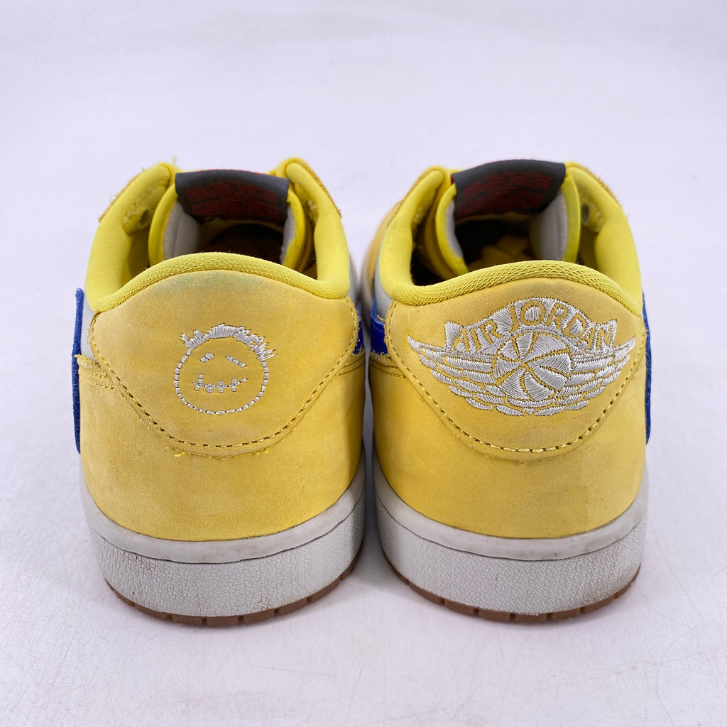 Air Jordan (W) 1 Low OG "Canary" 2024 Used Size 9.5W