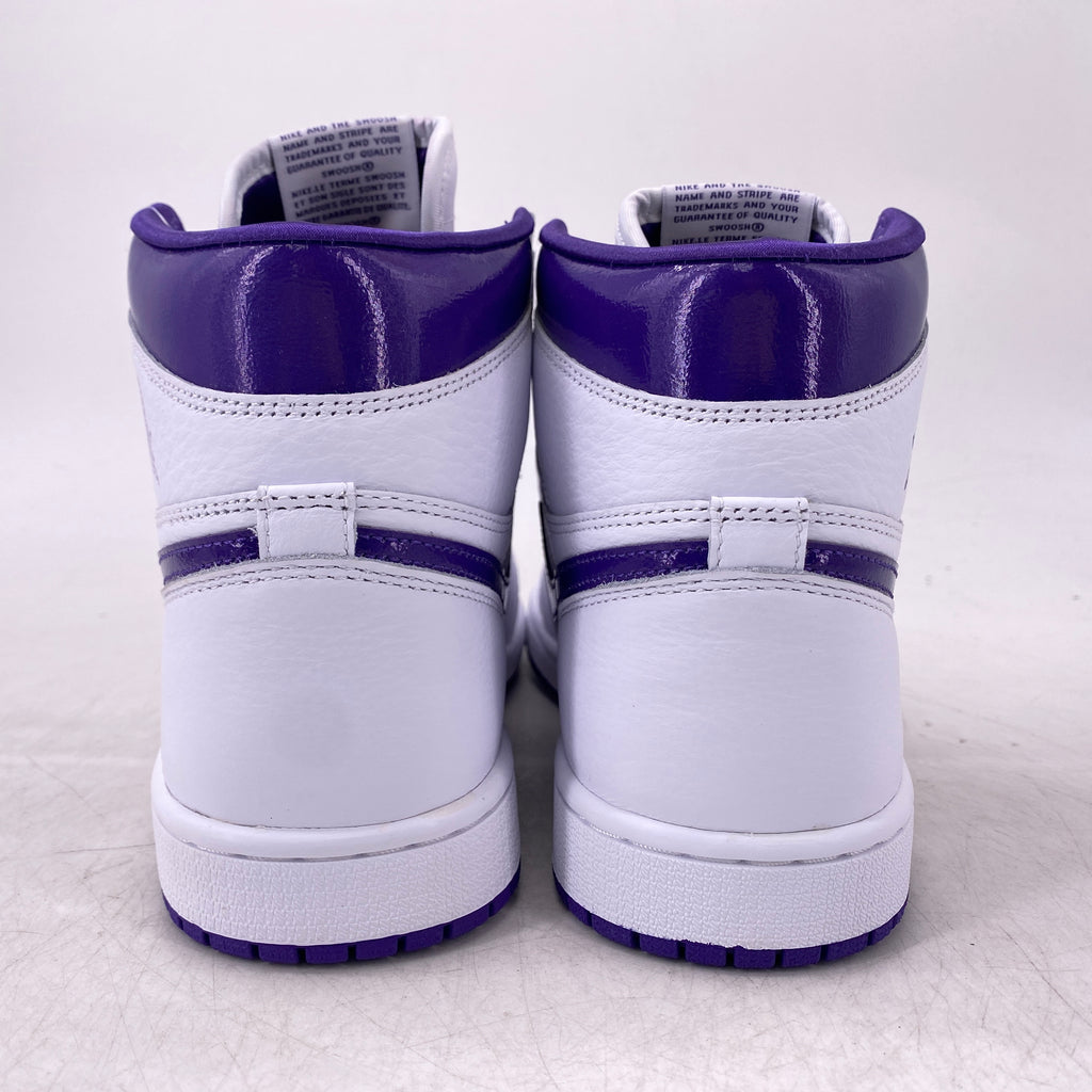 Air Jordan (W) 1 High "Court Purple" 2021 New Size 9.5W