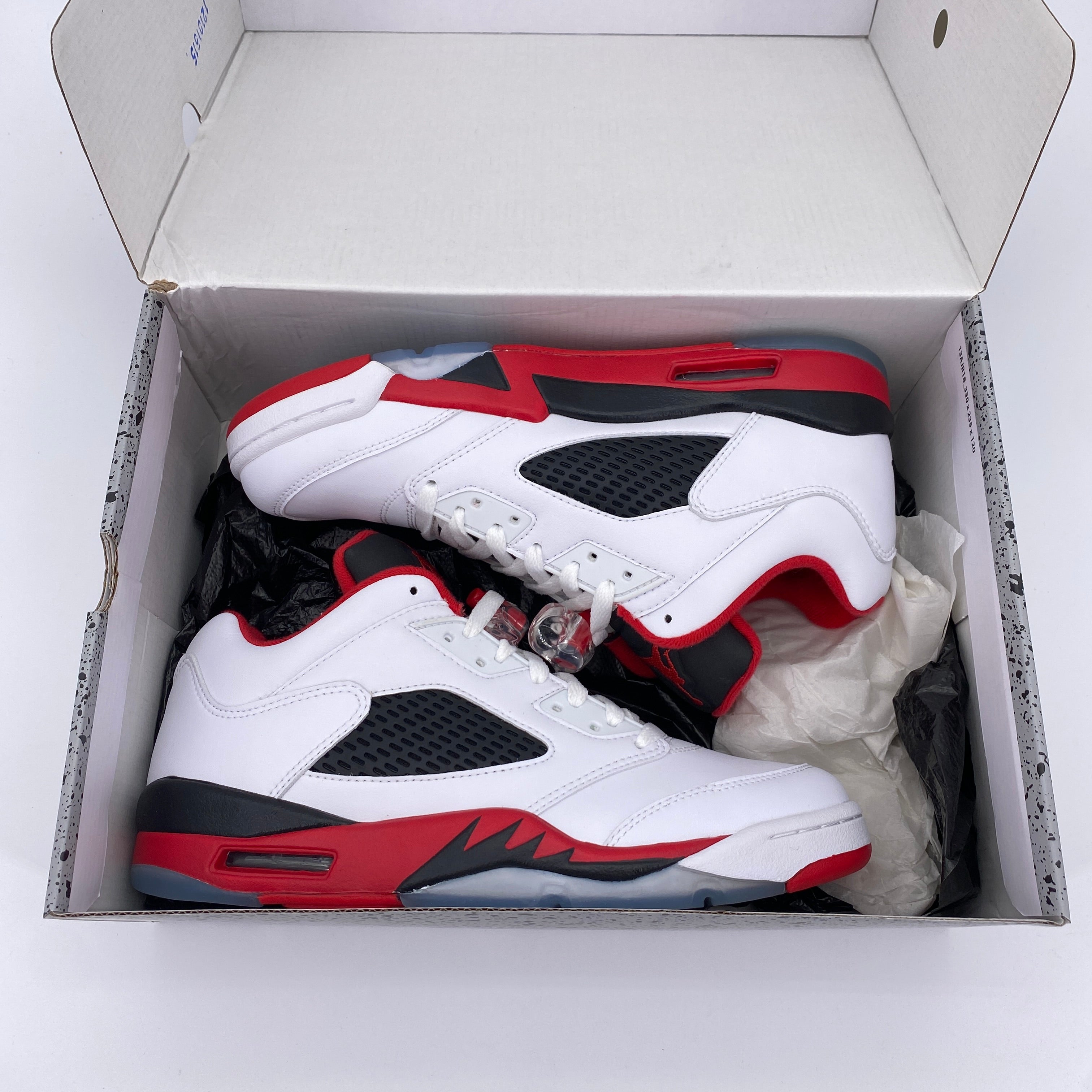 Air Jordan 5 Retro Low &quot;Fire Red&quot; 2016 New Size 8.5