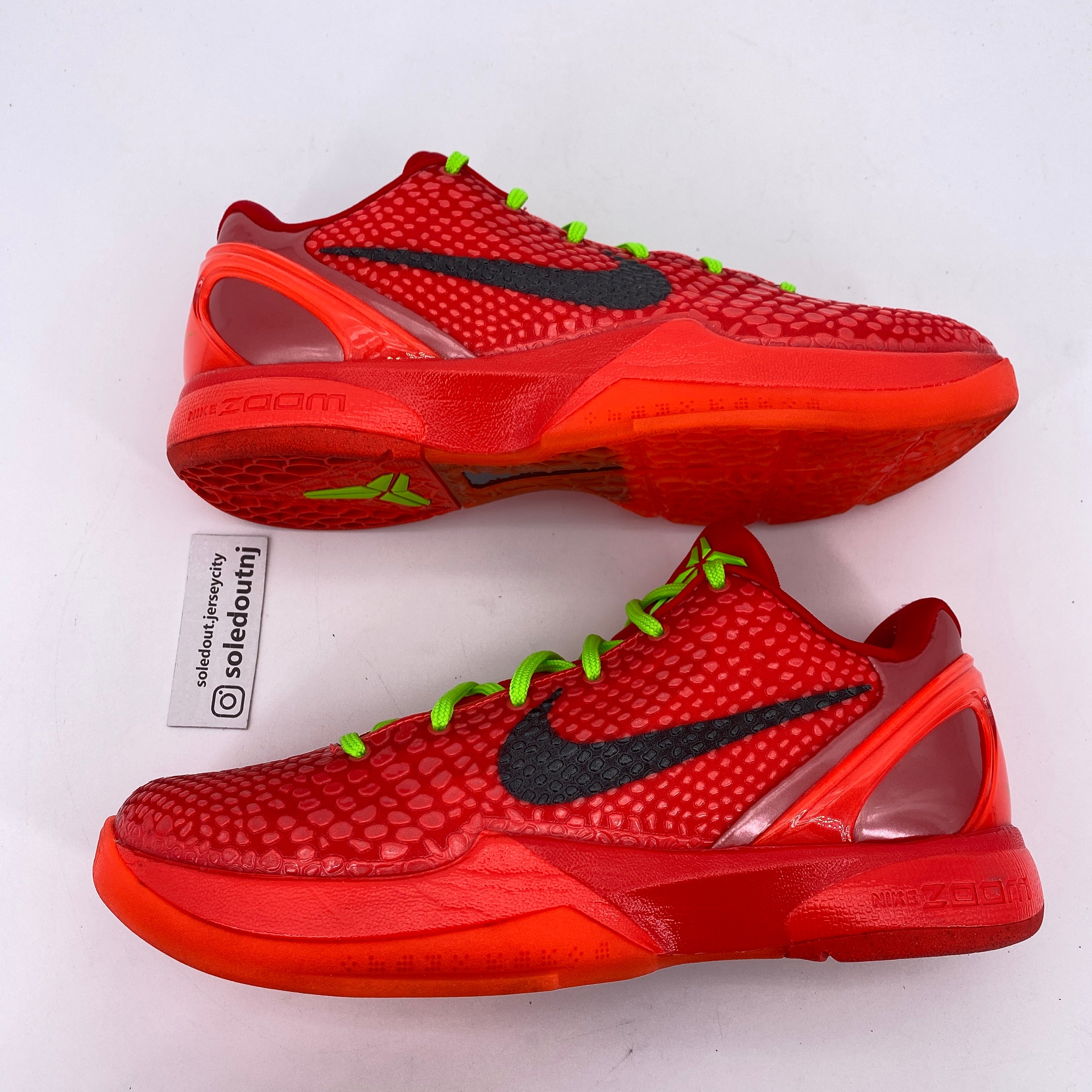 Nike Kobe 6 Protro "Reverse Grinch" 2023 Used Size 8.5