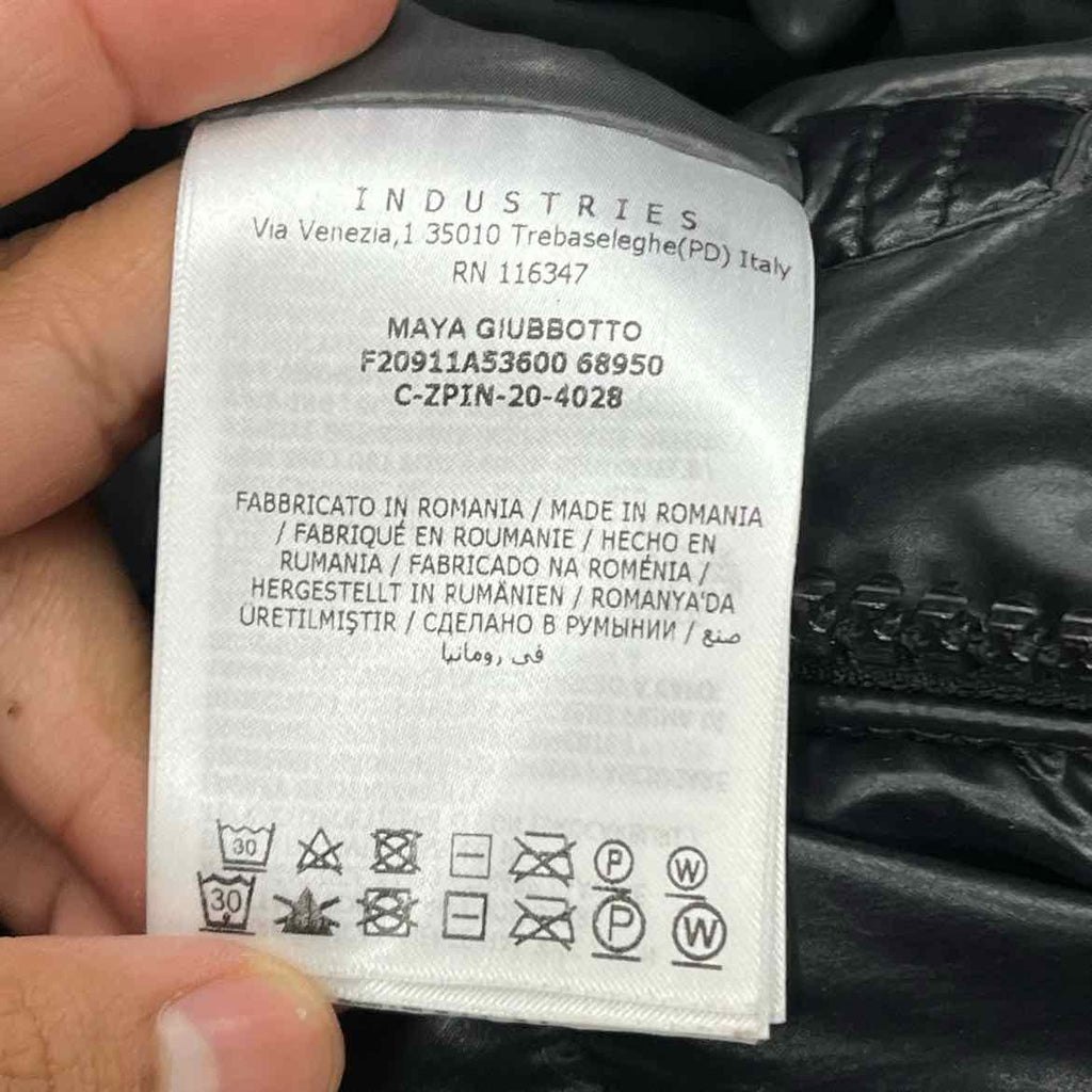 Moncler Jacket "MAYA GIUBBOTTO" Black Used Size 7