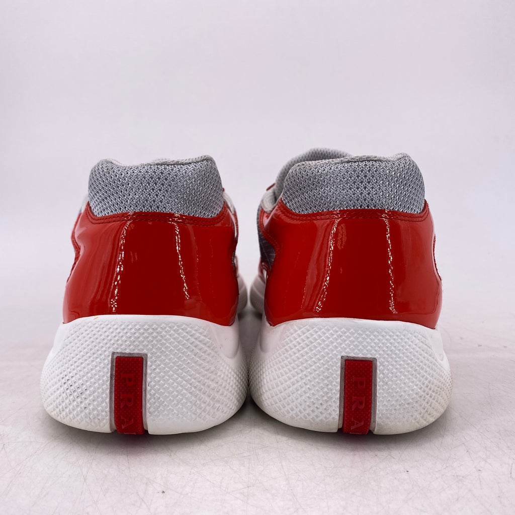 Prada America's Cup "Orange"  Used Size 10 Prada