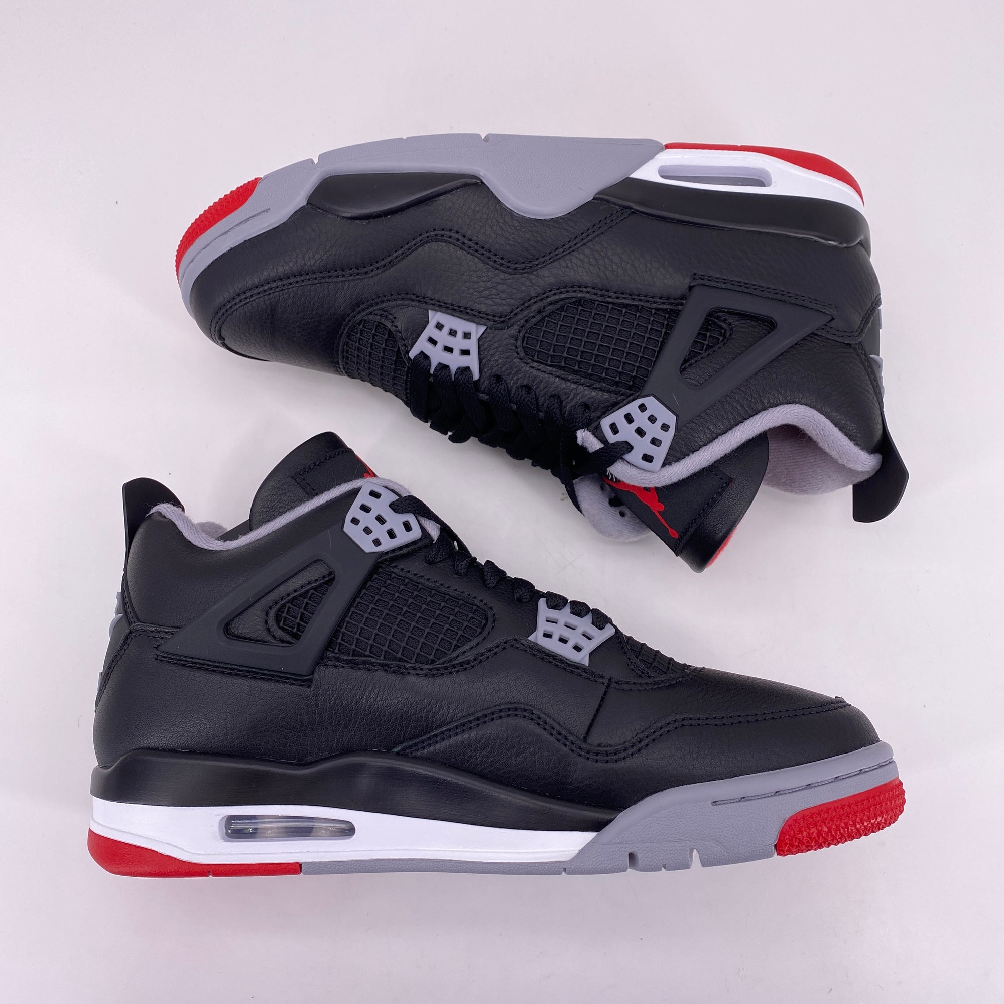 Air Jordan 4 Retro &quot;Bred Reimagined&quot; 2024 New Size 9.5