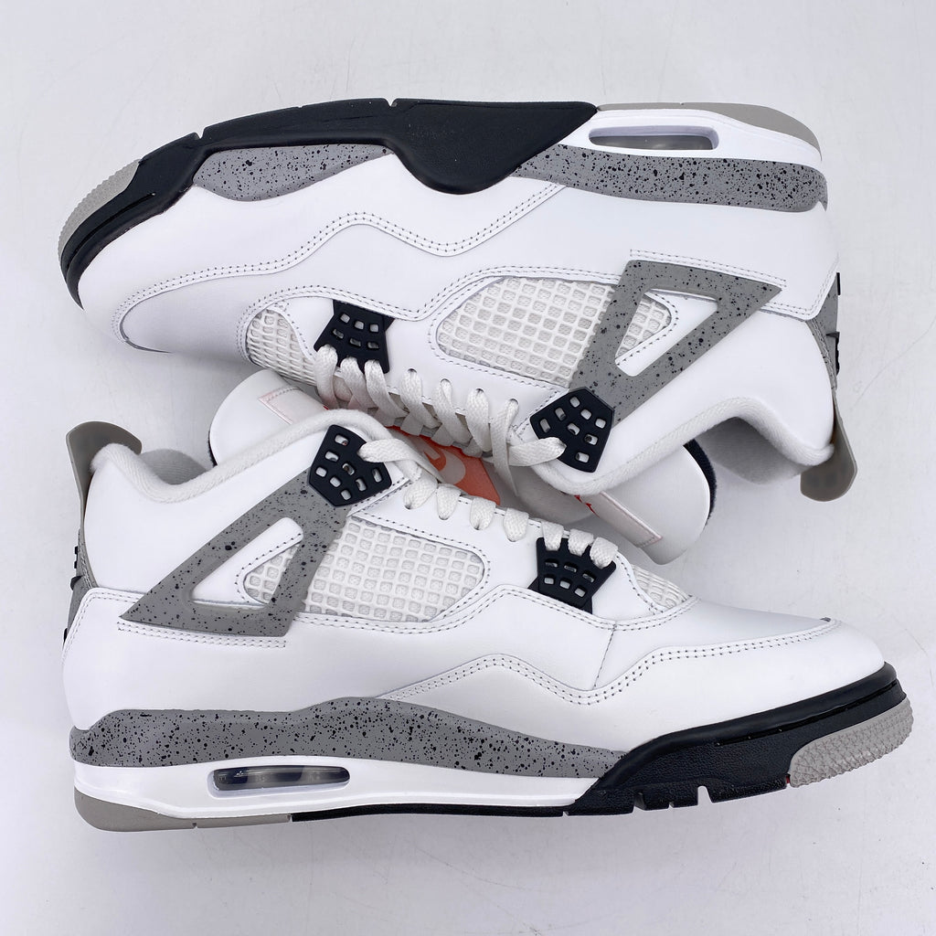 Air Jordan 4 Retro "White Cement" 2025 New Size 11.5