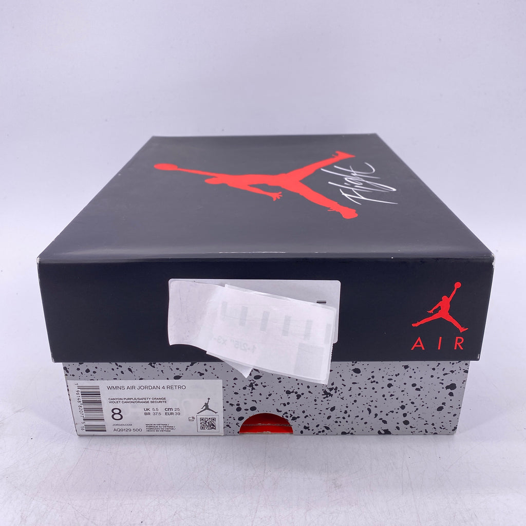 Air Jordan (W) 4 Retro "Canyon Purple" 2022 New Size 8W