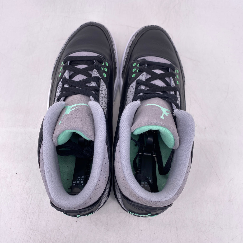 Air Jordan 3 Retro "Green Glow" 2024 Used Size 10