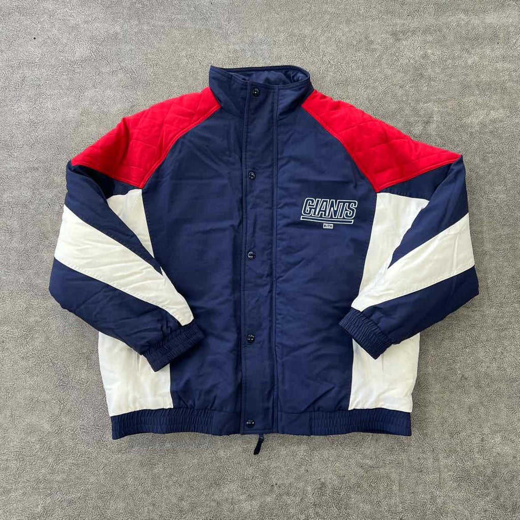 Kith Jacket "GIANTS" Blue Used Size M