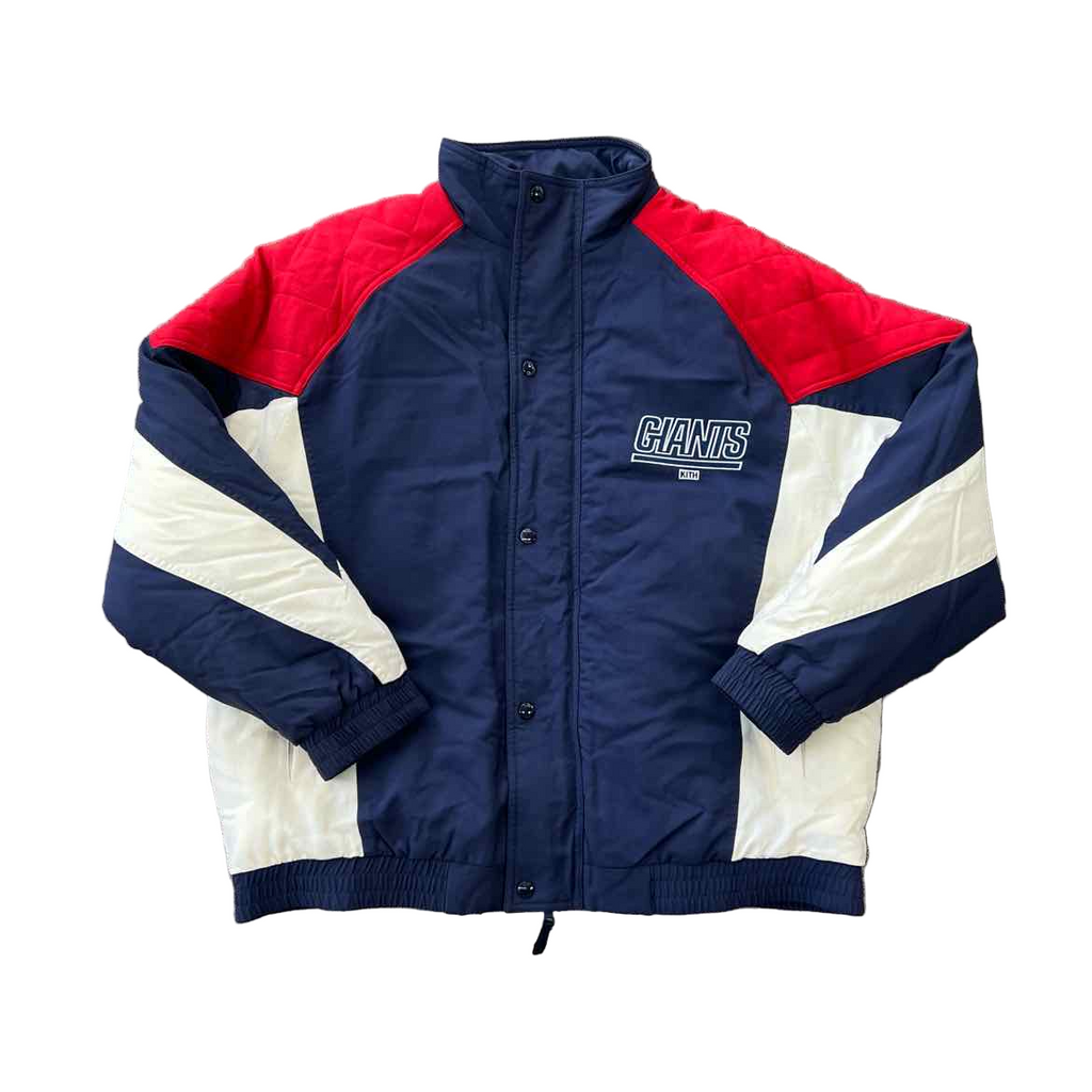 Kith Jacket "GIANTS" Blue Used Size M