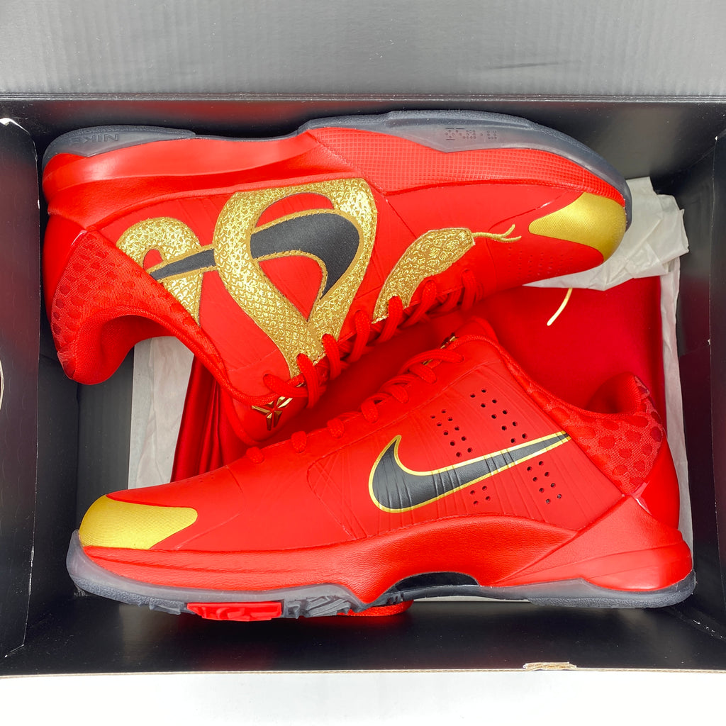 Nike (GS) Kobe 5 "Year Of Mamba Red" 2025 New Size 5Y