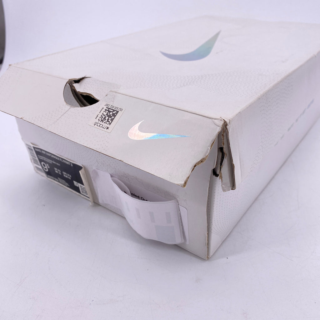 Nike Air Vapormax Flyknit "Gunsmoke Volt" 2019 Used Size 9.5