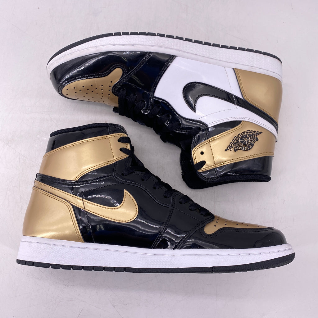 Air Jordan 1 Retro High OG "Gold Toe" 2018 Used Size 11.5