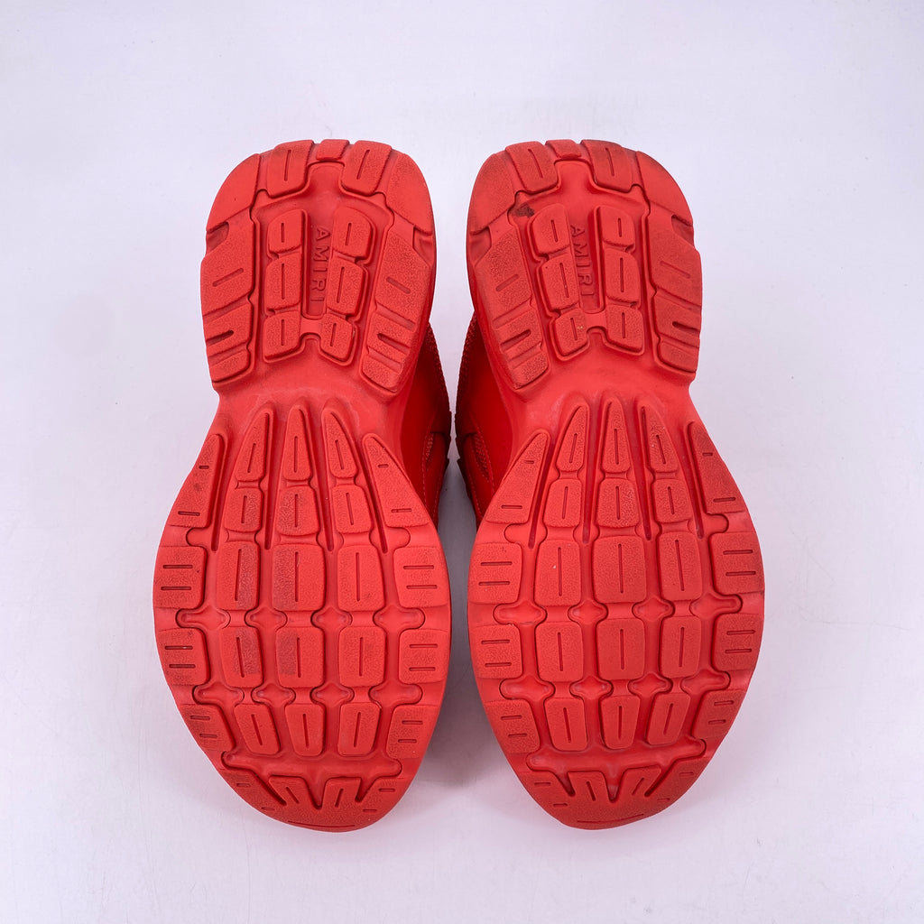 Amiri Bone Runner "Red"  Used Size 9