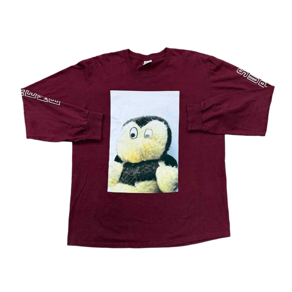 Supreme Long Sleeve "MIKE KELLY" Burgundy Used Size XL