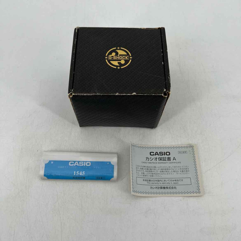 G-Shock Watch "RISING WHITE 25TH ANNIVERSARY" Used White Size OS