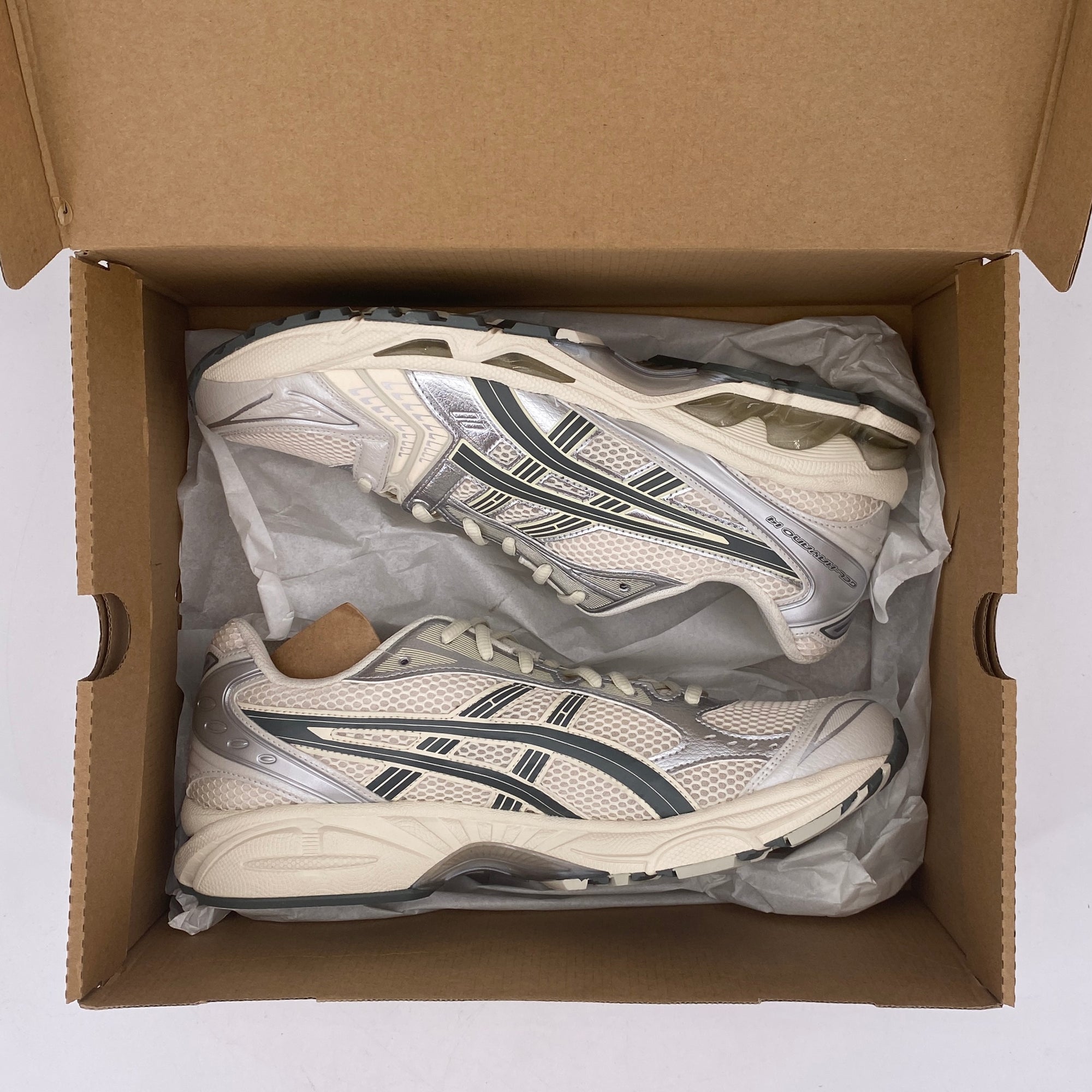 Asics Gel-Kayano 14 &quot;Birch Dark Pewter&quot; 2023 New Size 12