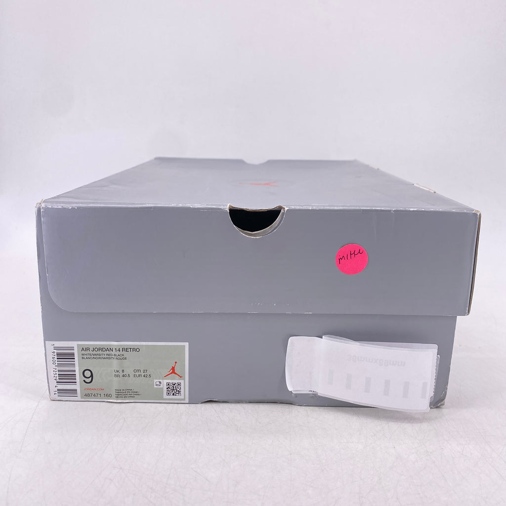 Air Jordan 14 Retro "Black Toe" 2024 Used Size 9