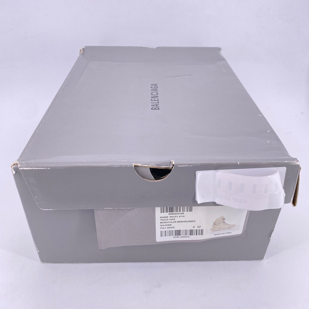 Balenciaga Track Hike "Beige"  Used Size 37
