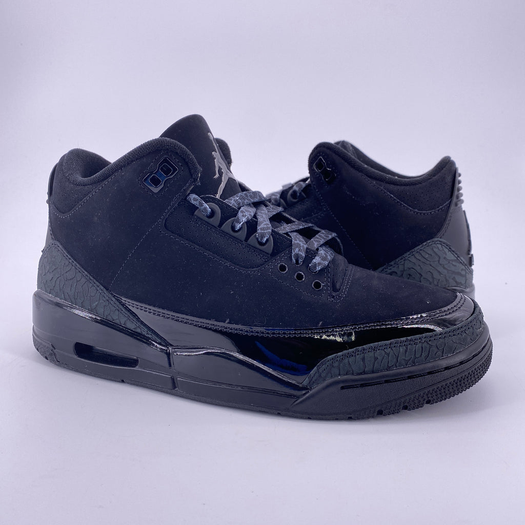 Air Jordan 3 Retro "Black Cat" 2025 New Size 8