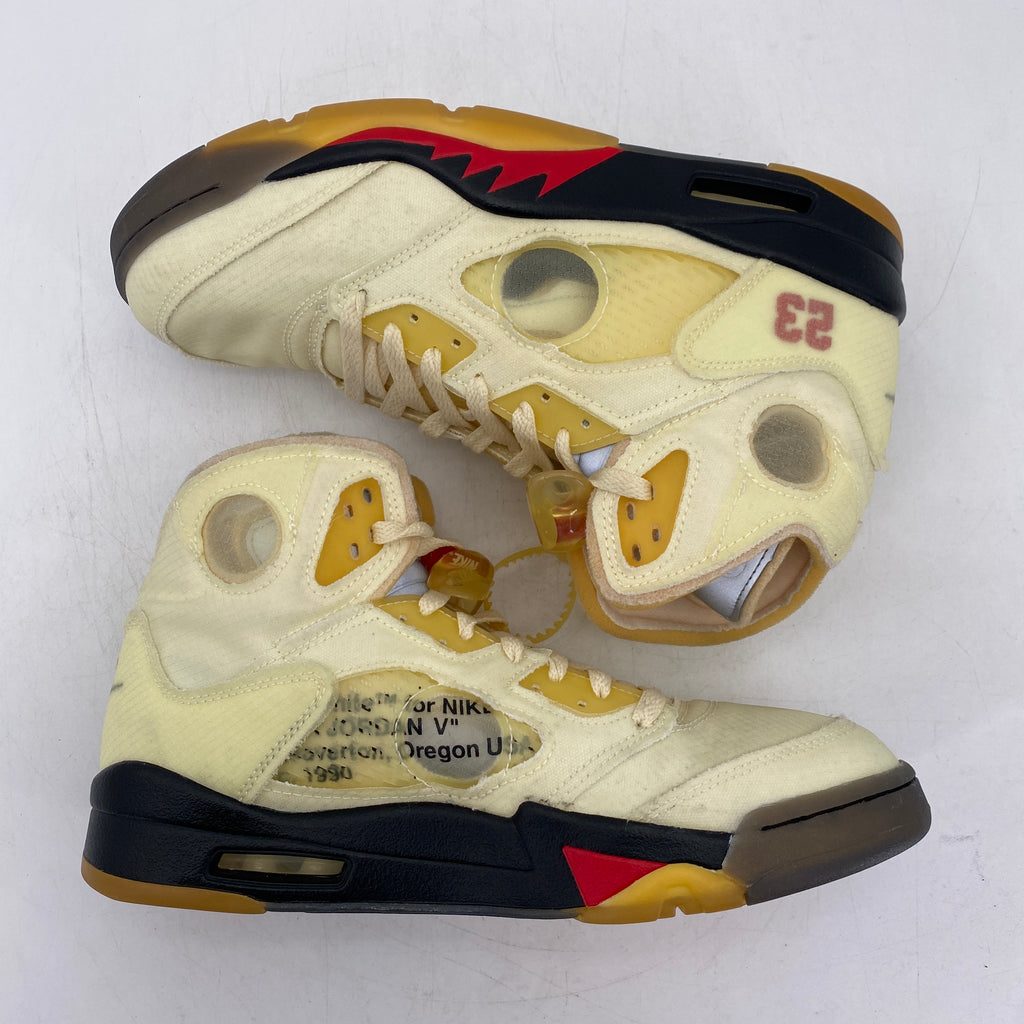 Air Jordan 5 Retro "Ow Sail" 2020 Used Size 9.5
