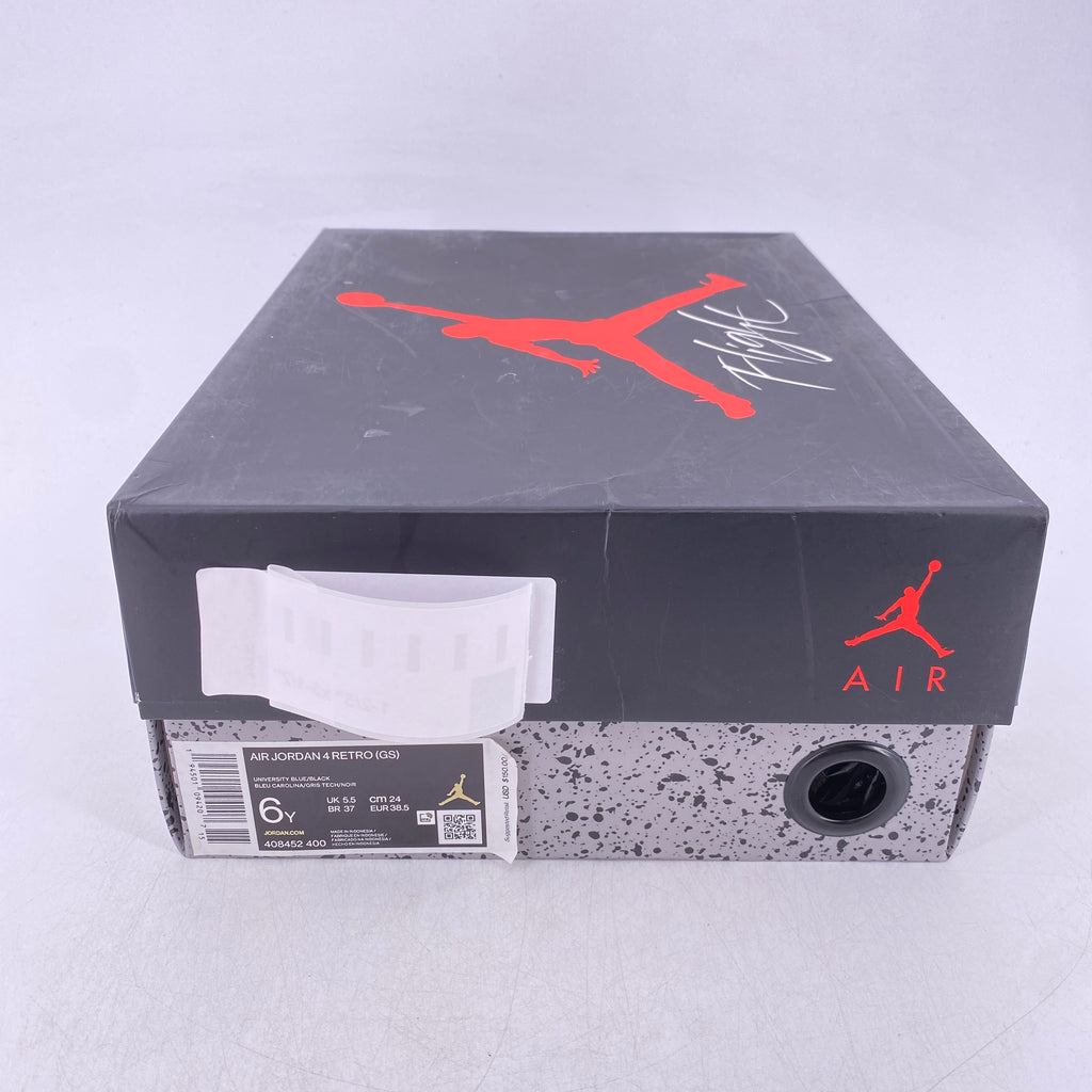 Air Jordan (GS) 4 Retro "University Blue" 2021 Used Size 6Y