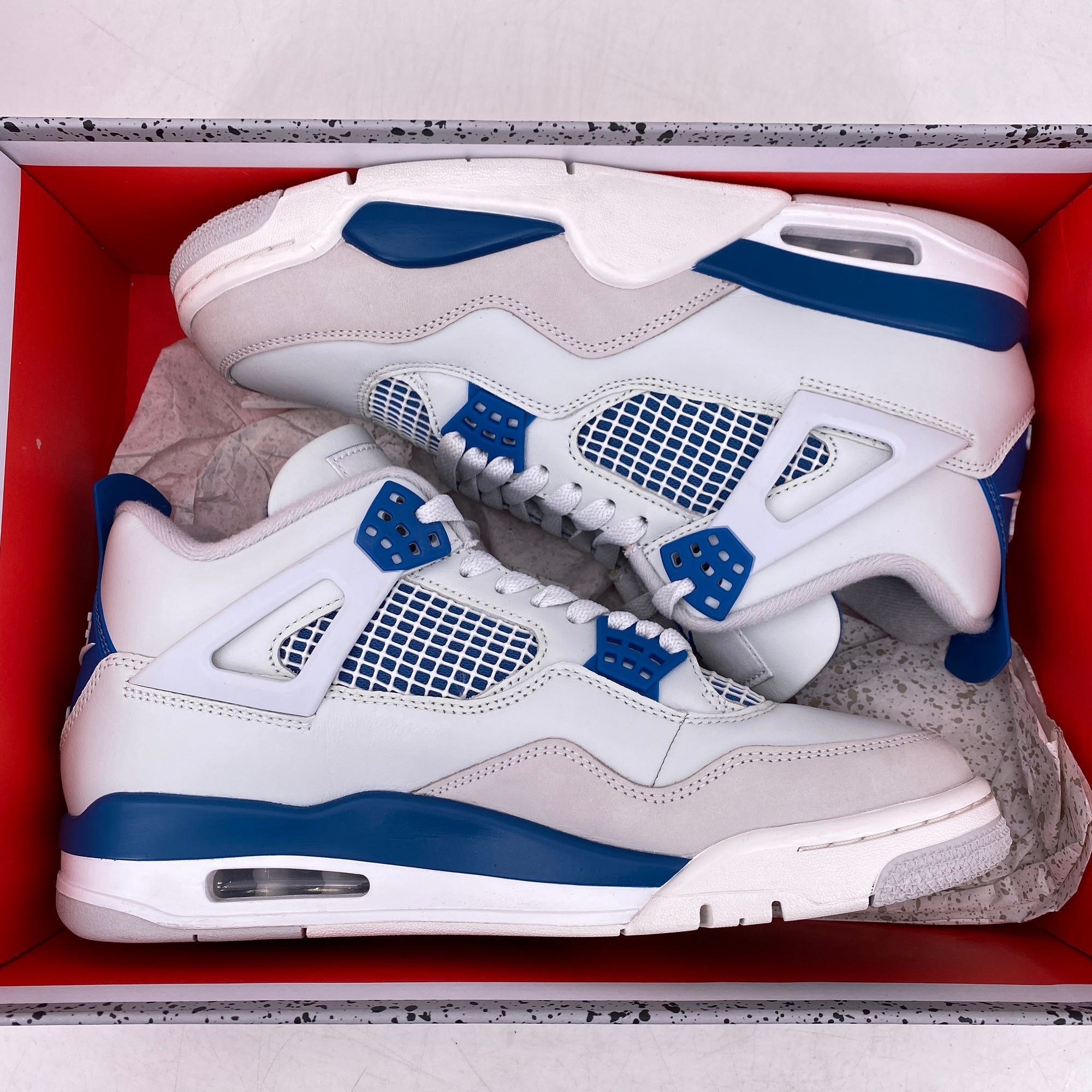 Air Jordan 4 Retro &quot;Military Blue&quot; 2024 Used Size 9
